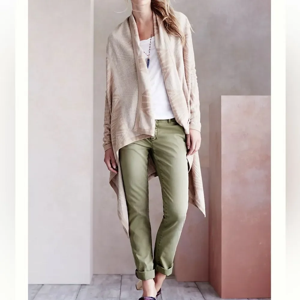 Anthropologie Pilcro and the letter press light tan pants –F Hypen size 14/32
